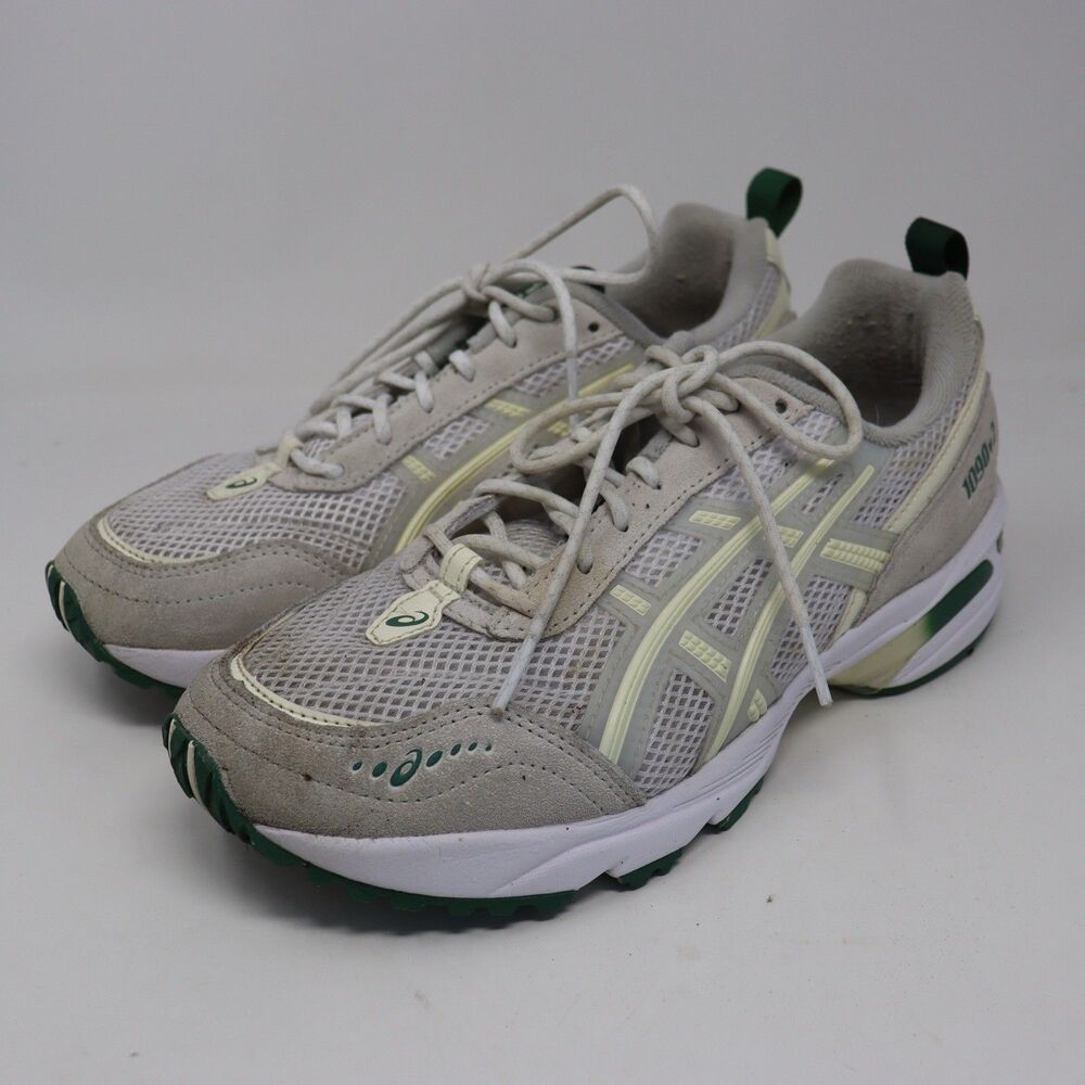ASICS GEL 1090v2 Sneakers 1202A383 White Grey Shoes Gym Running Size 8.5